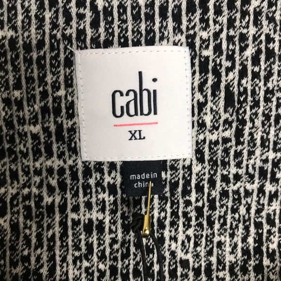 CAbi #5299 The Times Long Jacket NWT Size XL - Picture 4 of 8